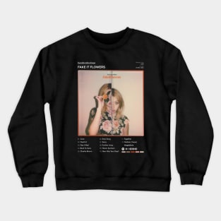 beabadoobee - Fake It Flowers Tracklist Album Crewneck Sweatshirt